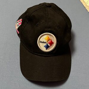 New Era Black Pittsburgh Steelers Patch Baseball Cap
